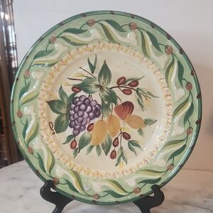 Certified International Pamela Gladding 11" Plate Set 4